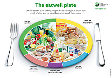 eatwell plate - click to view larger version